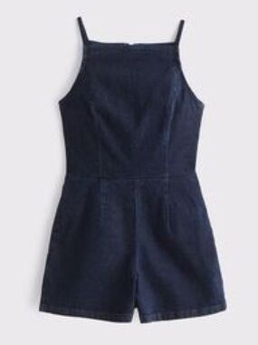 Abercrombie and fitch denim Romper